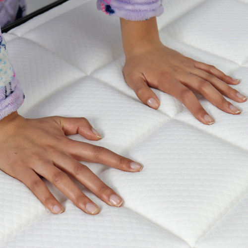 Colchón Orthopack Euro U + Cama Leo + Almohada