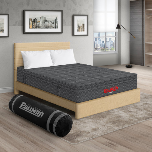 Colchón Orthopack Euro U + Cama Leo + Almohada