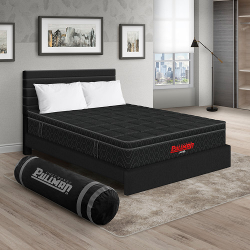 Colchón Orthopack Euro U + Cama Leo + Almohada