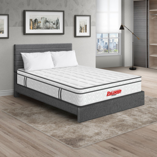 Colchón Orthopack Euro U + Cama Leo + Almohada