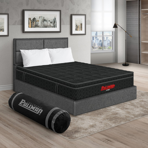 Colchón Orthopack Euro U + Cama Firenze + Almohada