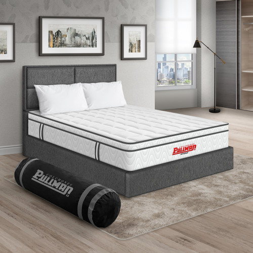 Colchón Orthopack Euro U + Cama Firenze + Almohada