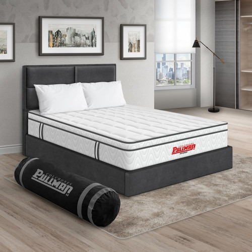 Colchón Orthopack Euro U + Cama Firenze + Almohada