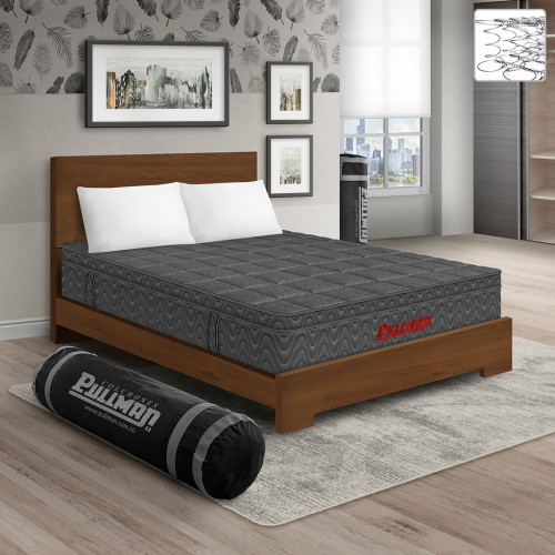 Colchón Orthopack Euro U + Cama TPM + Almohada