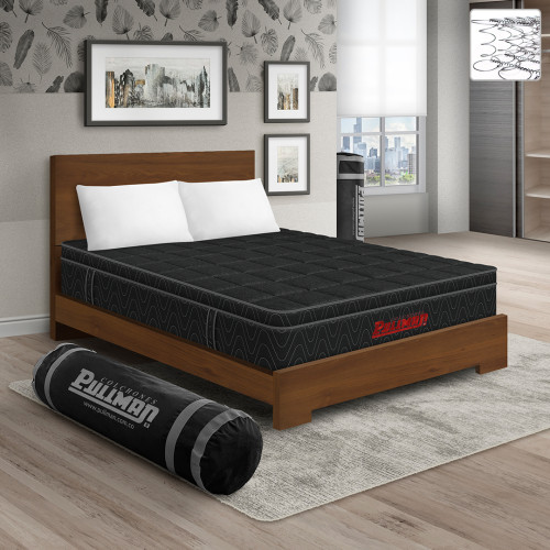 Colchón Orthopack Euro U + Cama TPM + Almohada