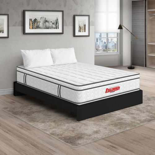 Colchón Orthopack Euro + Base Cama + Almohada