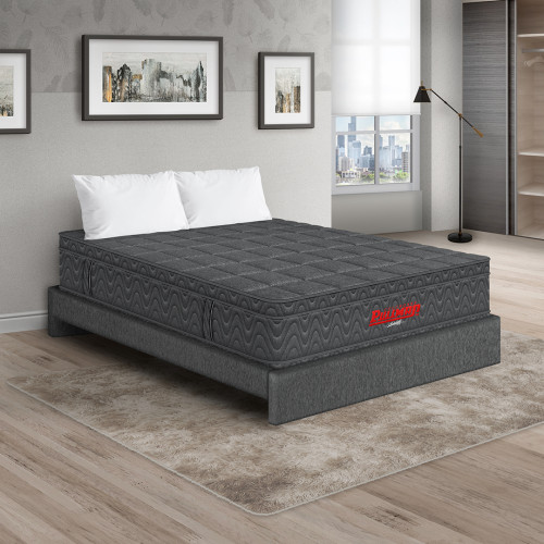 Colchón Orthopack Euro + Base Cama + Almohada