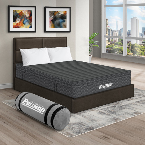 Colchón Rollpack Euro U + Cama Firenze + Almohada