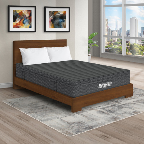 Colchón Rollpack Euro U + Cama TPM + Almohada