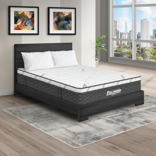 Colchón Rollpack Euro U + Cama TPM + Almohada