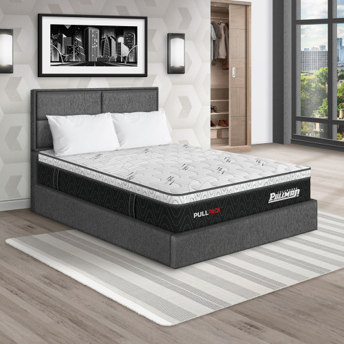 Colchón Pullpack Euro U + Cama Firenze + Almohada