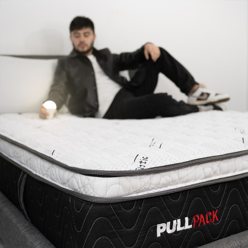 Colchón Pullpack Euro U + Cama TPM + Almohada