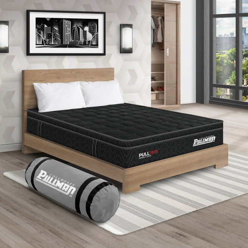 Colchón Pullpack Euro U + Cama TPM + Almohada