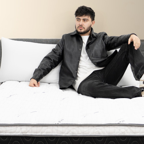 Colchón Pullpack Euro + Base Cama + Almohada