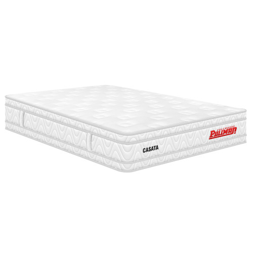 Colchón Casata Euro + Cama TPM + Almohada