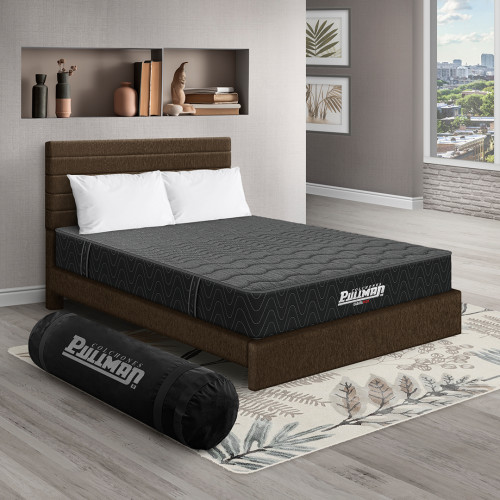 Colchón Casatapack + Cama Leo + Almohada