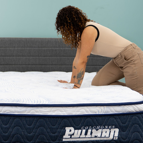 Colchón Softpack + Base Cama + Almohada