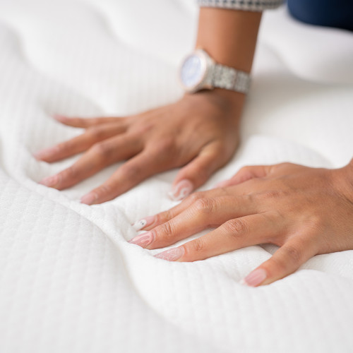 Colchón Ecopack + Cama Leo + Almohada