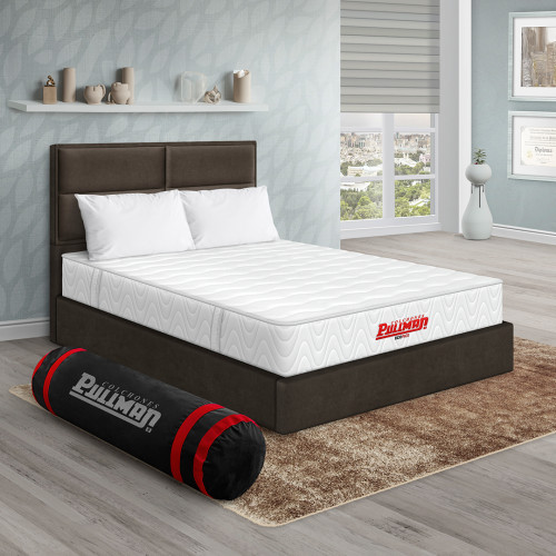 Colchón Ecopack + Cama Firenze + Almohada
