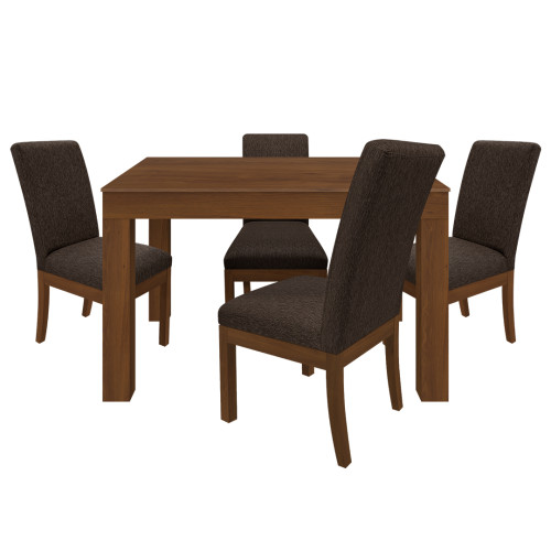 Juego de Comedor 4P (120) Italia Danny 4 Sillas