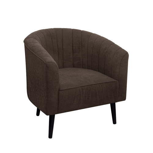 Combo Sofá Ariel + Poltrona Montecarlo + Mesa de Centro Anidada Julie + Tapete Fluffy Mediano