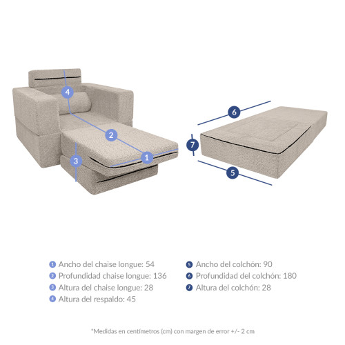 Silla Cama Monique