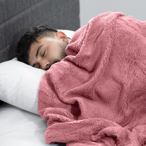 Combo Protector Impermeable + Jgo de Sábanas + Almohada Polycotton + Cobija Ovejera