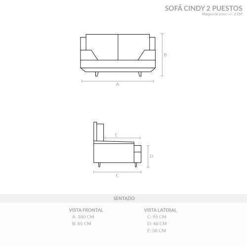 Sofá Cindy