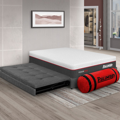 Colchón Foampack + Cama Nido Angie