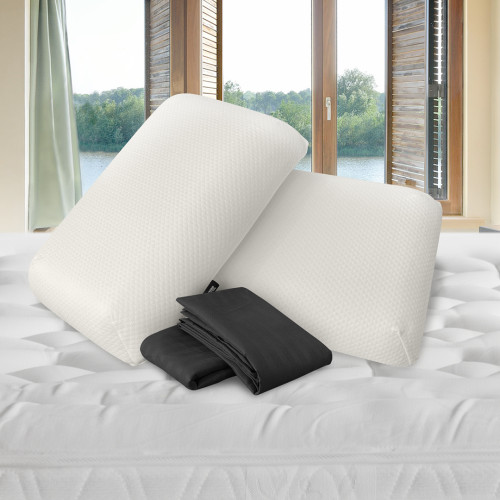 Combo 2 Almohadas Memory Dream + Fundas