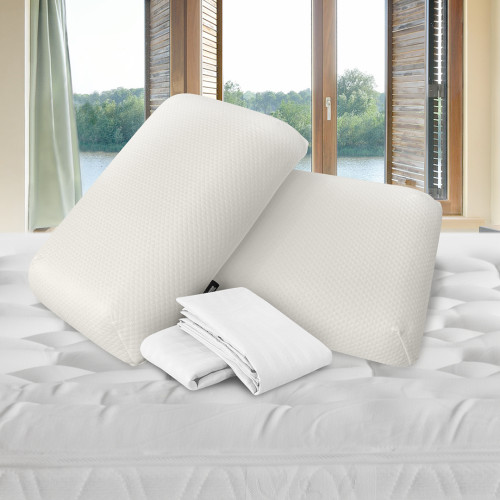 Combo 2 Almohadas Memory Dream + Fundas