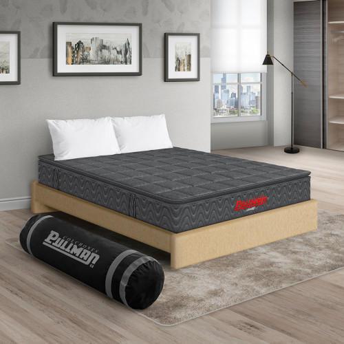 Colchón Orthopack BTU + Base Cama + Almohada