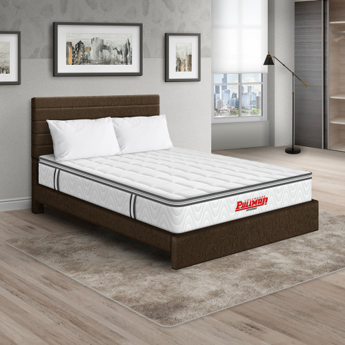 Colchón Orthopack BTU + Cama Leo + Almohada